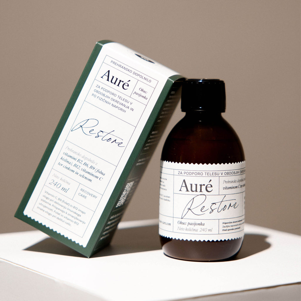 Auré Restore, prehransko dopolnilo