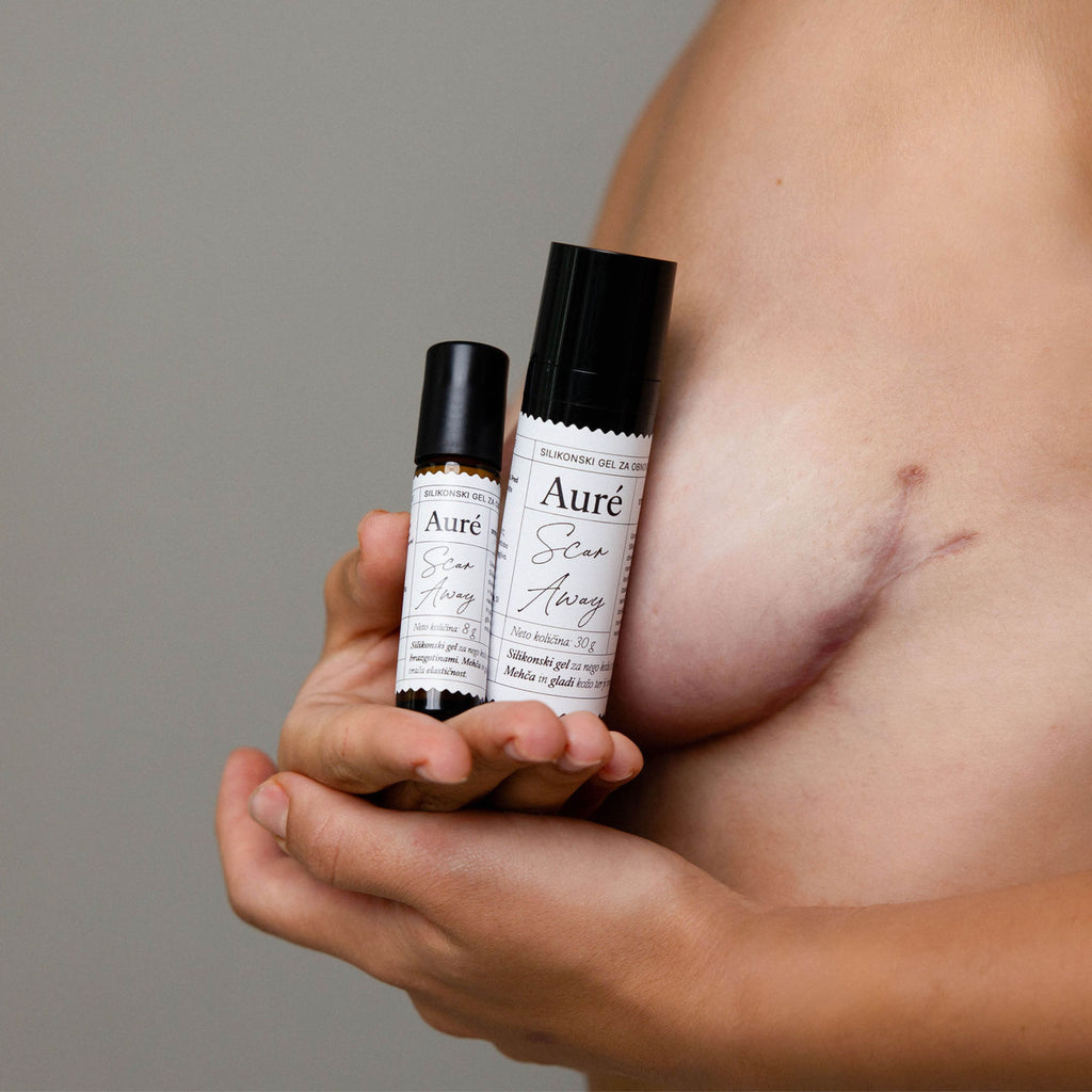 Scar Away Roll On, silikonski gel za obnovo kože, 8g